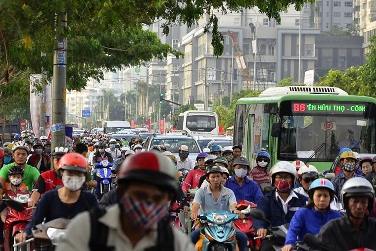 Nhieu tuyen duong Sai Gon ket cung sang dau tuan sau nghi Tet-Hinh-3